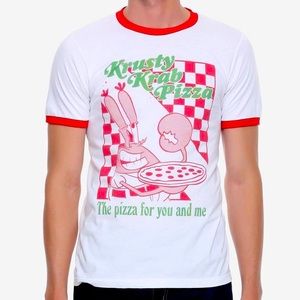 BoxLunch SpongeBob SquarePants Krusty Krab Pizza Ringer Tee